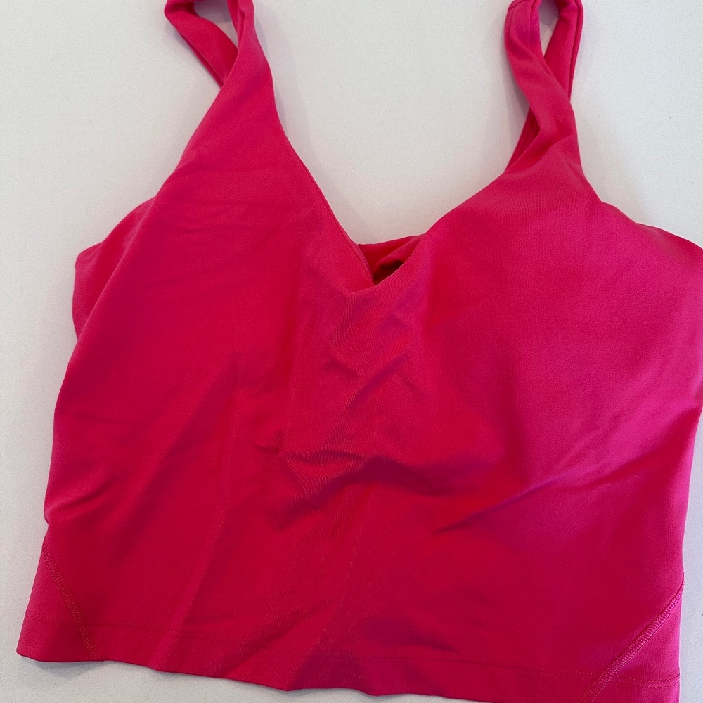 Lululemon Bright Pink Align Top
